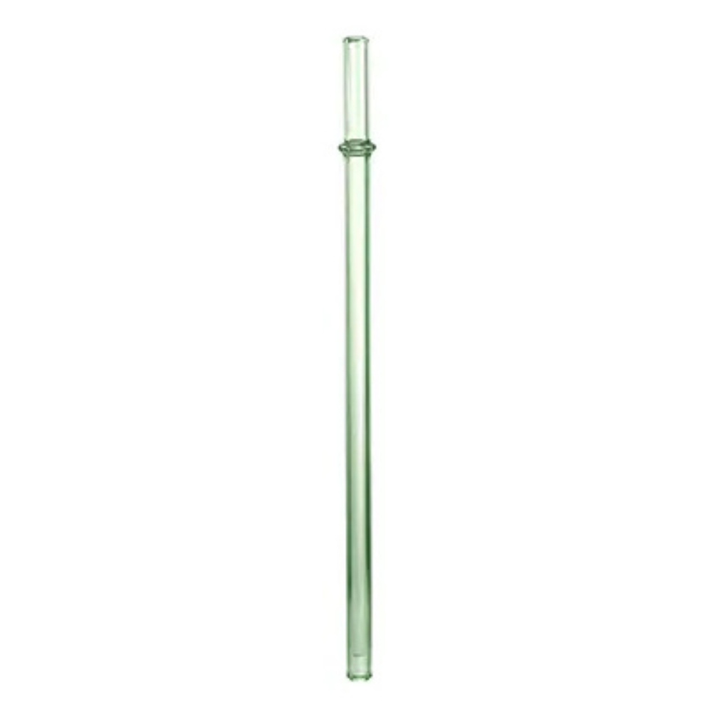 Glass Straight Straw (Green)