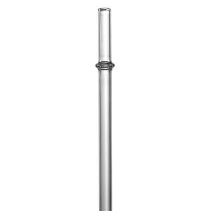 Glass Straight Straw (Grey)