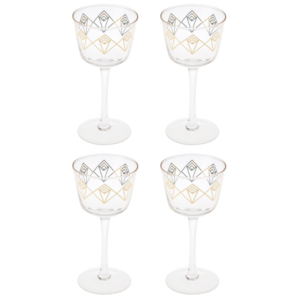 Gold Dream Deco Coupe set of 4