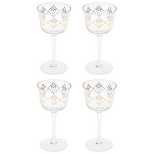 Gold Dream Deco Coupe set of 4