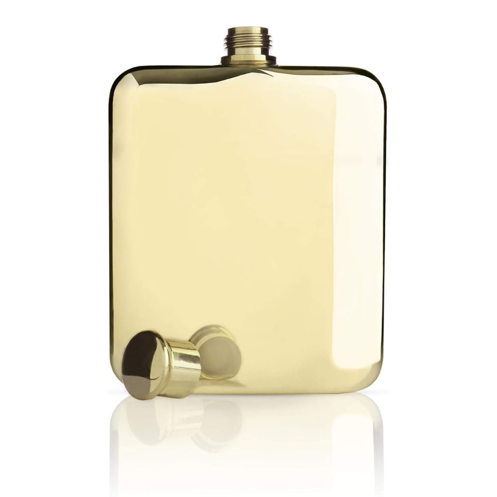 Gold Plated Flask