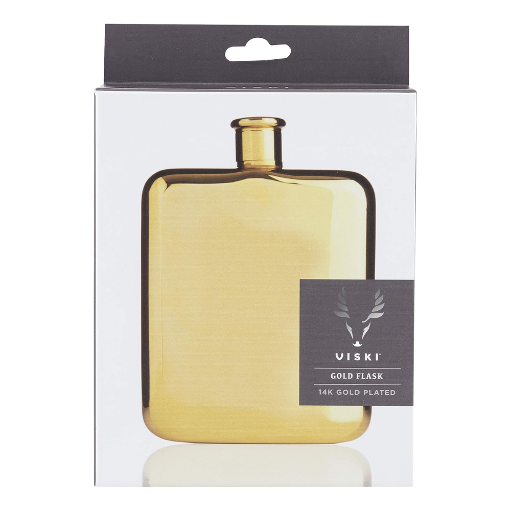 Gold Plated Flask packaging