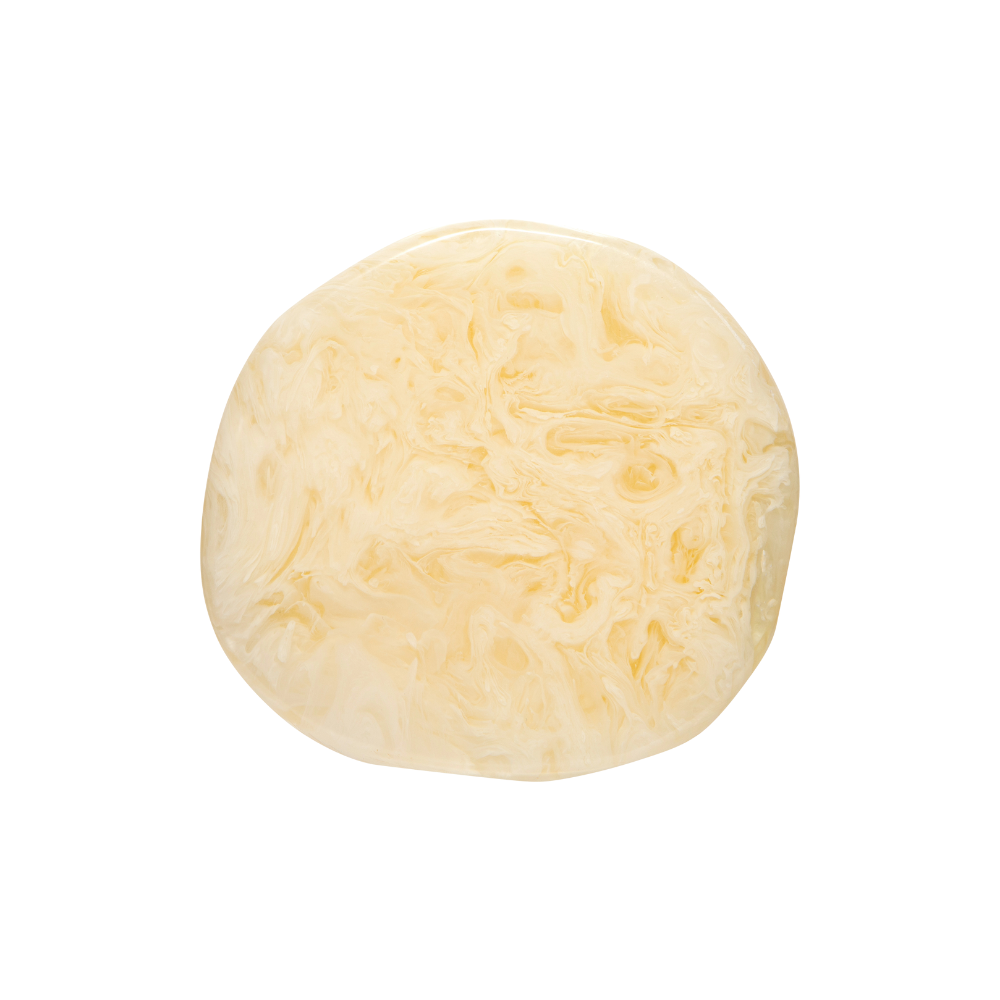 Ivory Resin Coaster (sold in a set of 4)