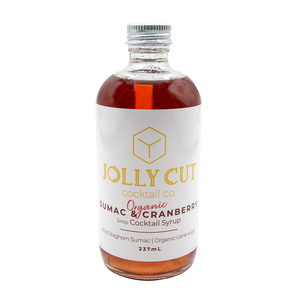 Jolly Cut Organic Sumac & Cranberry Syrup