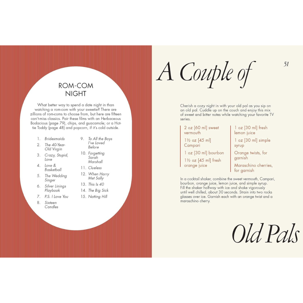 Kindred Spirits: Cocktails for Two inside