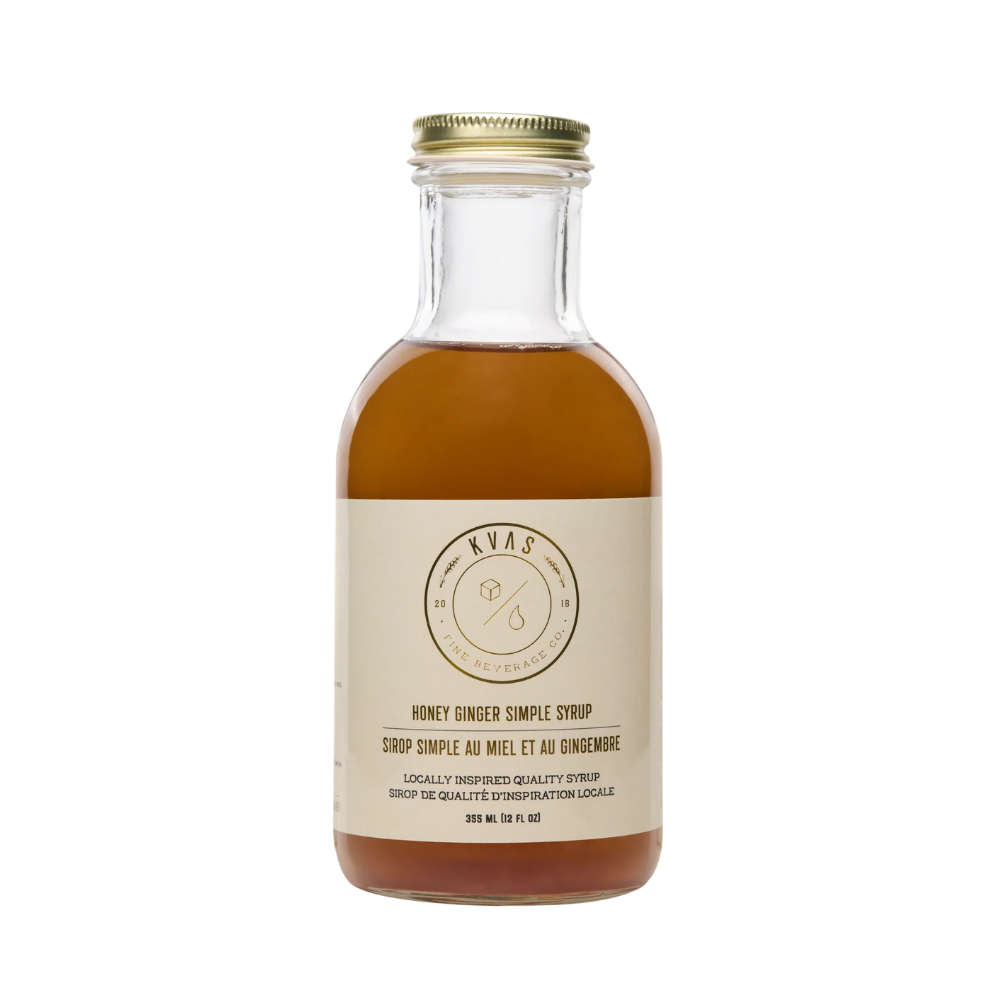 Kvas Honey Ginger Syrup_new label 2025