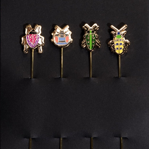 Insect Cocktail Pins (set of 4)