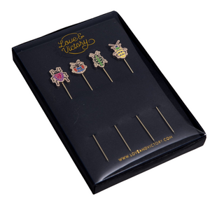Insect Cocktail Pins (set of 4)