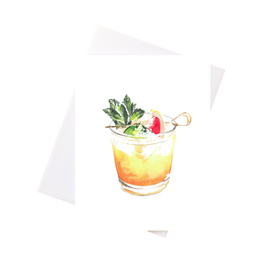 Mai Tai Greeting Card