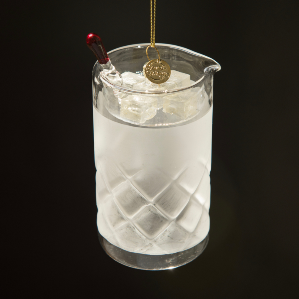Mixing Glass Ornament
