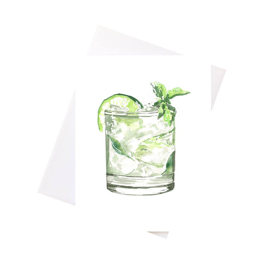 Mojito Greeting Card