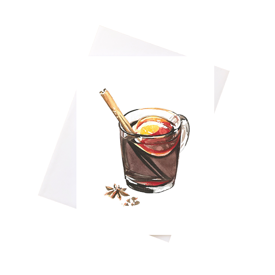 Mulled Wine Greeting Card