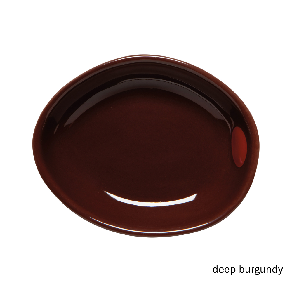 Olive Garnish Bowl (Deep Burgundy)