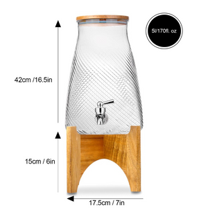 Patio Acrylic Drink Dispenser 5L