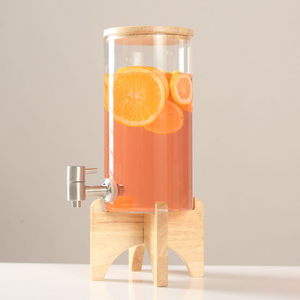 Patio Glass Drink Dispenser 3L