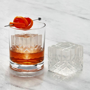Peak Crystal Etched Ice Cube Tray