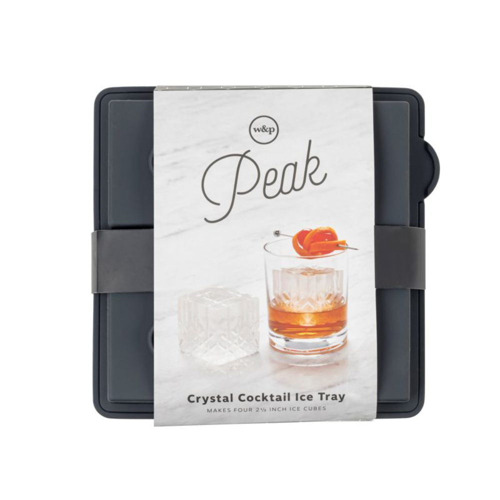 Peak Crystal Etched Ice Cube Tray