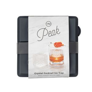 Peak Crystal Etched Ice Cube Tray