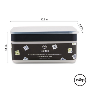 Peak Ice Cube Box & Tray Set
