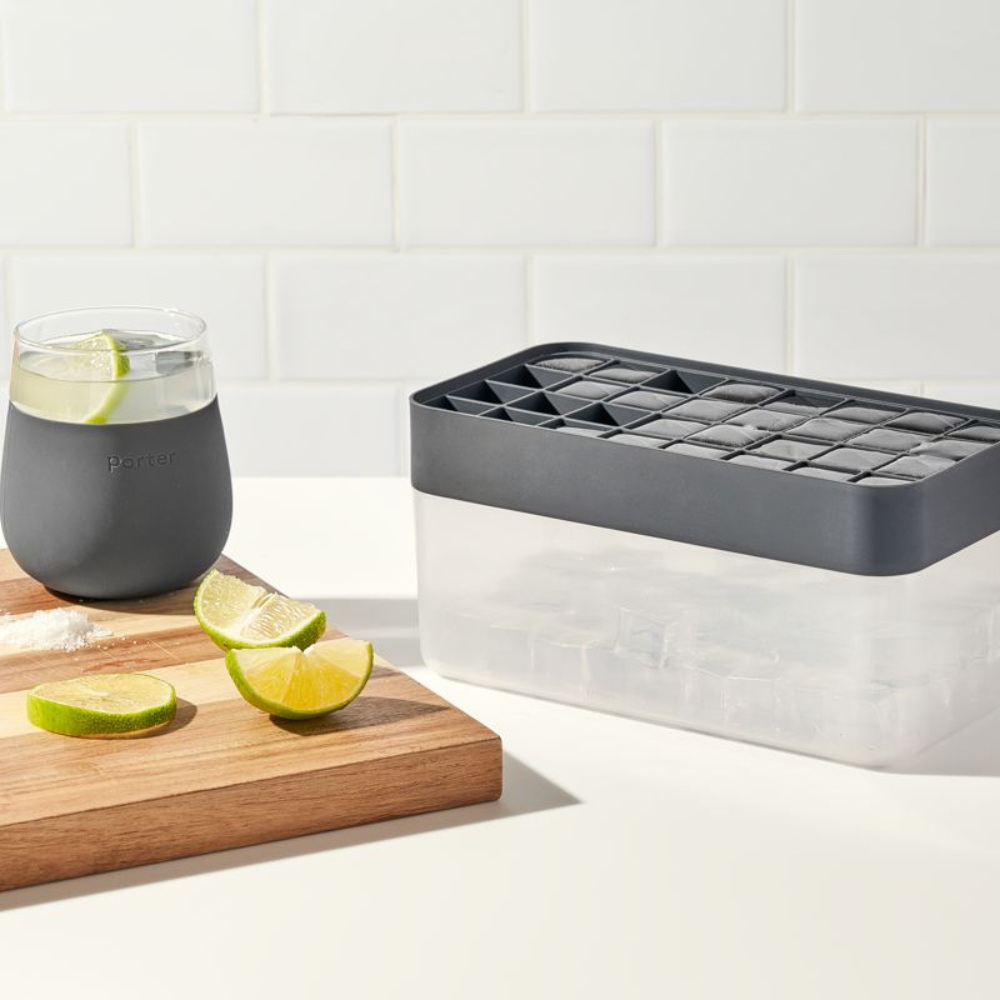 Peak Ice Cube Box & Tray Set