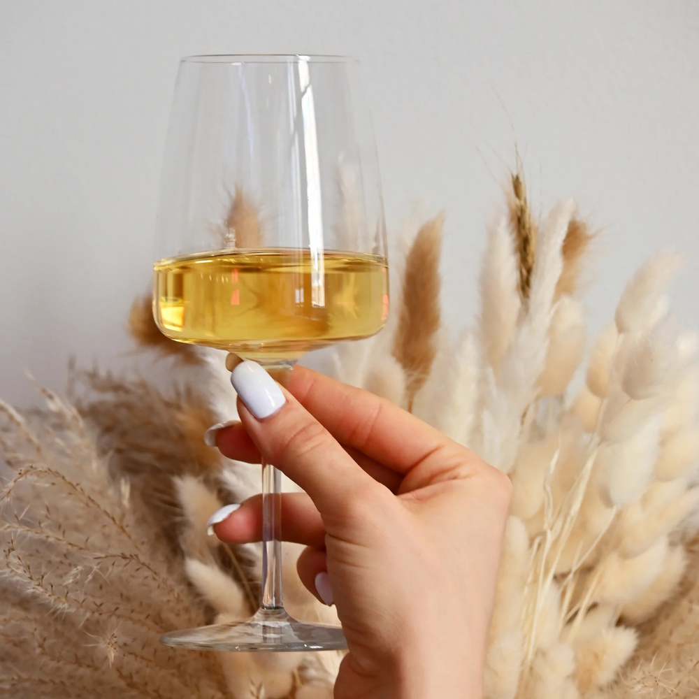 Planeo White Wine Glasses (set of 4)
