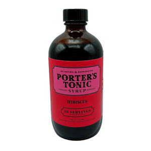 Porter's Hibiscus Tonic Syrup_new label