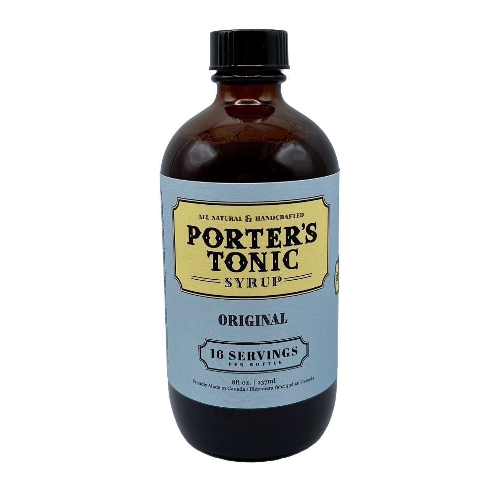 Porter's Original Tonic Syrup_new label