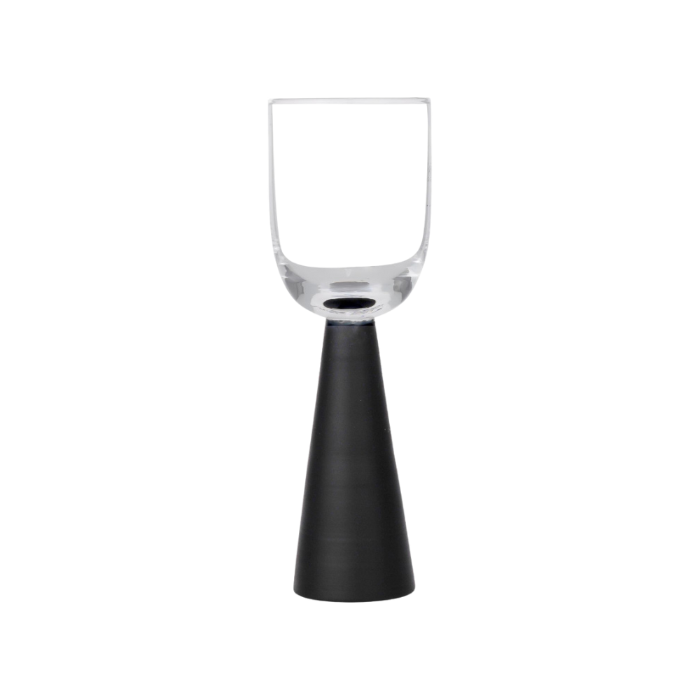 Pyramid Shot Glasses - Black (40mL) single