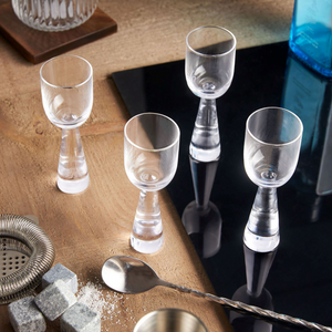 Pyramid Shot Glasses - Clear (40mL)