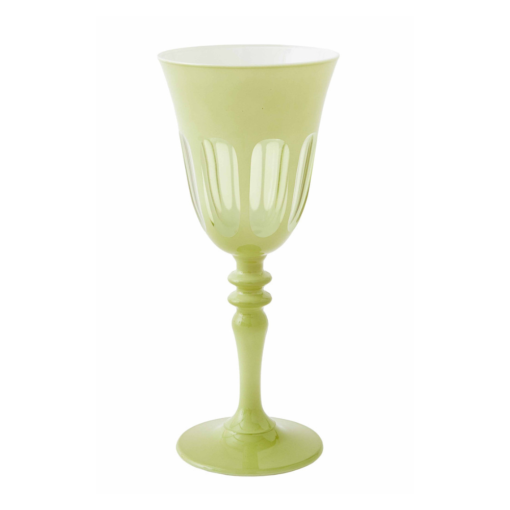 Rialto Wine Glass (Pale Sage)