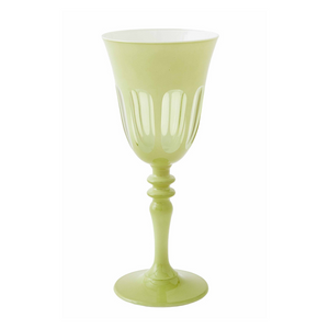 Rialto Wine Glass (Pale Sage)