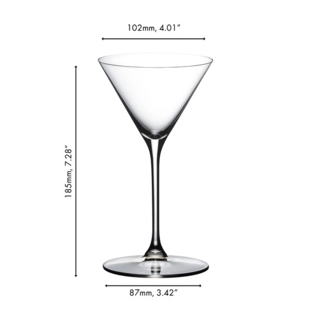 Riedel Grape Martini Glasses (set of 2)
