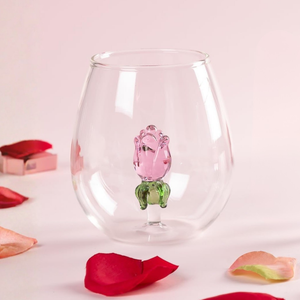Rose Wine Tumbler
