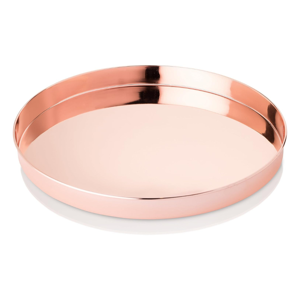 Round Copper Tray