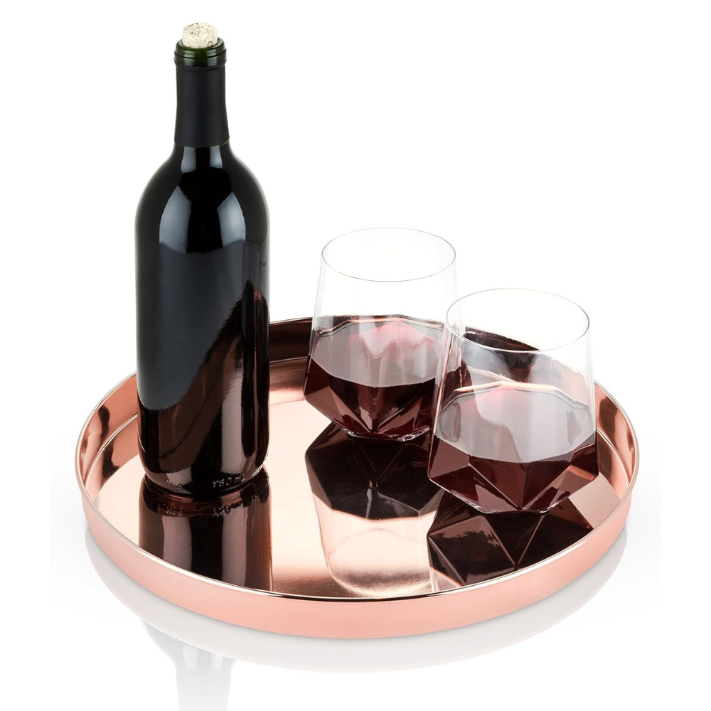Round Copper Tray