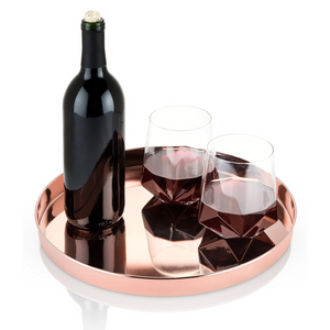 Round Copper Tray