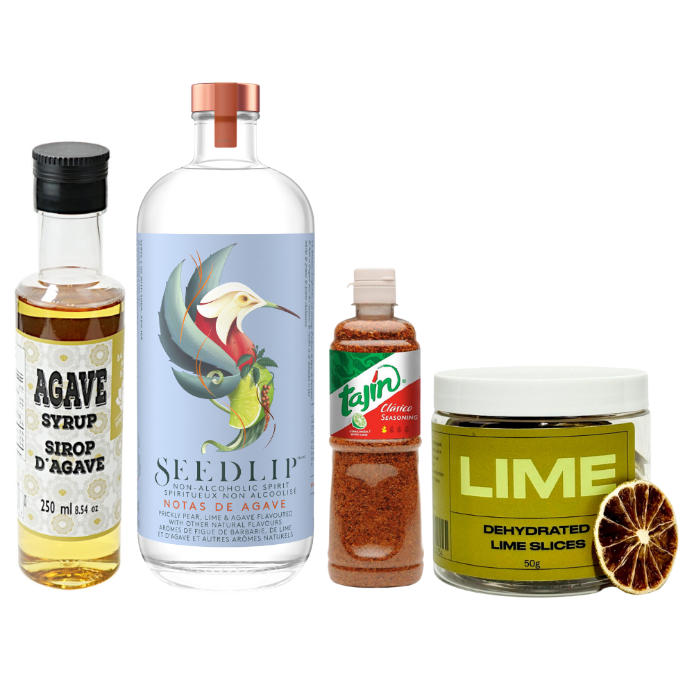 Seedlip Notas de Agave Margarita Set (Non-Alcoholic)
