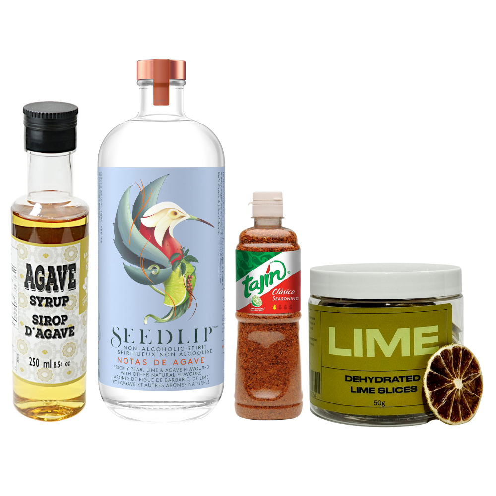 Seedlip Notas de Agave Margarita Set (Non-Alcoholic)