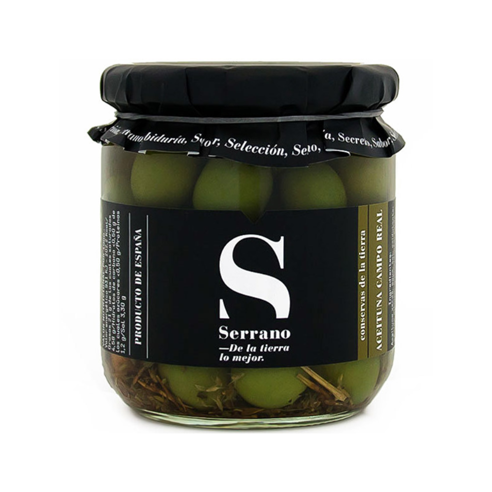 Serrano Campo Real Manzanilla Olives