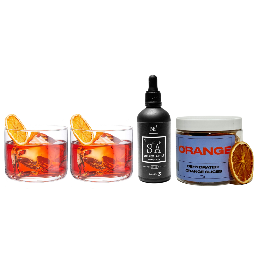 Smoked Apple Negroni Set