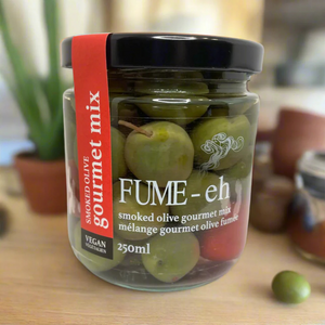 Smoked Gourmet Olive Mix jar
