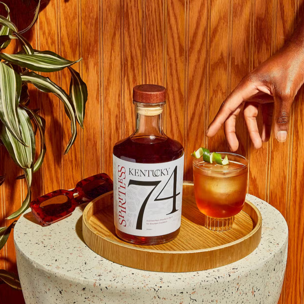 Spiritless Kentucky 74 Distilled Non-Alcoholic Bourbon
