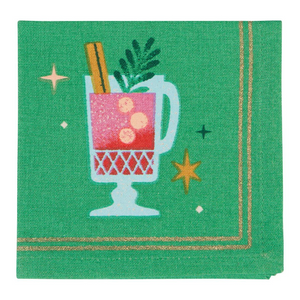 Spirits Bright Cocktail Napkins (set of 4)