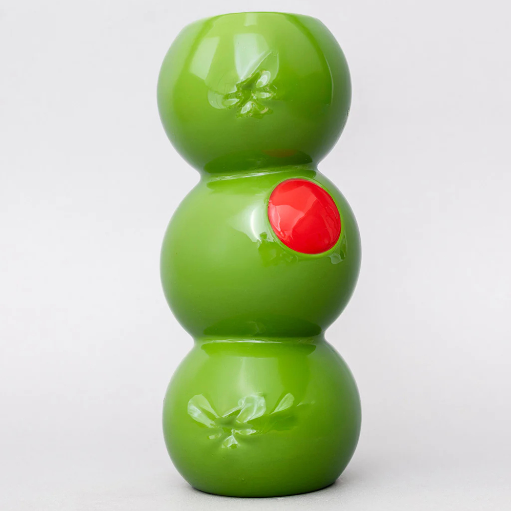 Stacked Olives Vase