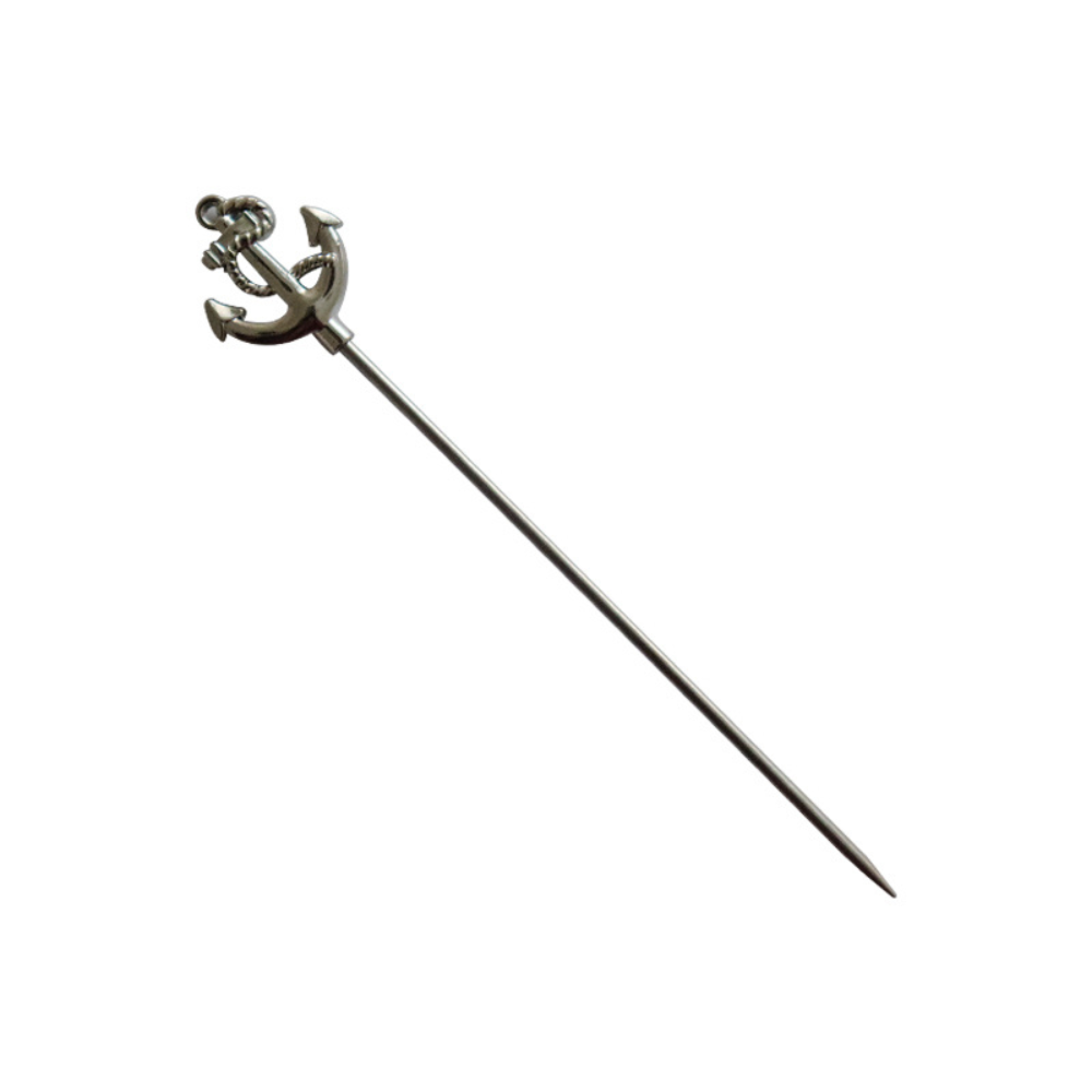 Stainless Steel Anchor Cocktail Pin