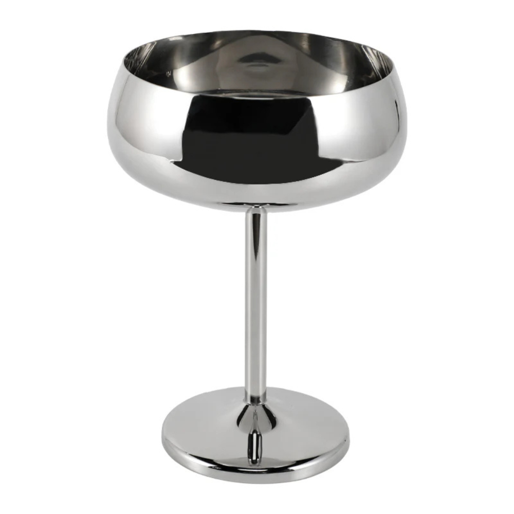 Stainless Steel Champagne Saucer