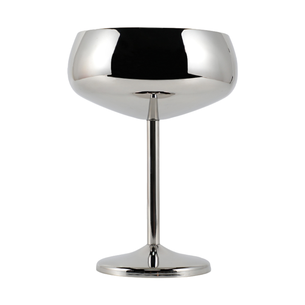 Stainless Steel Champagne Saucer
