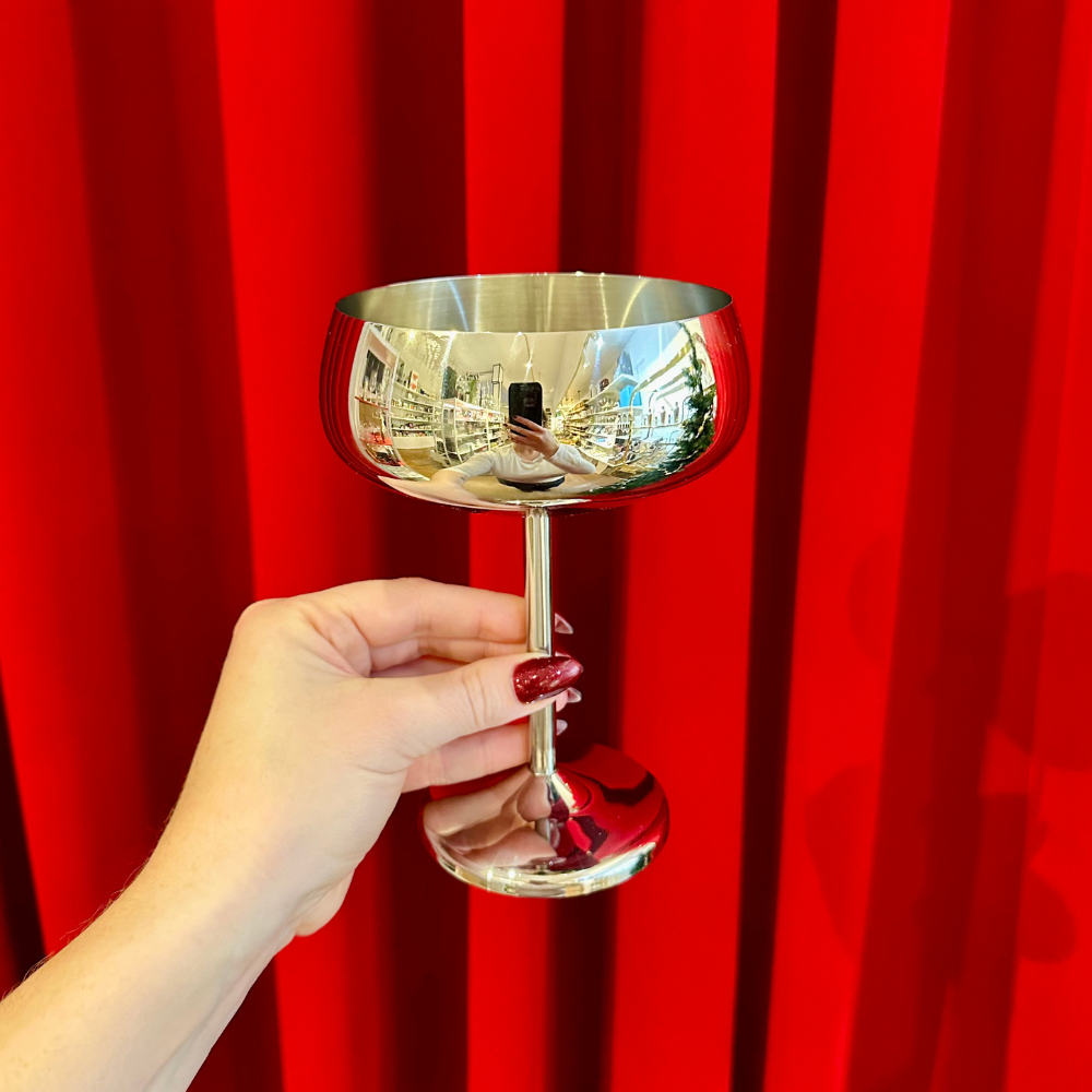 Stainless Steel Champagne Saucer