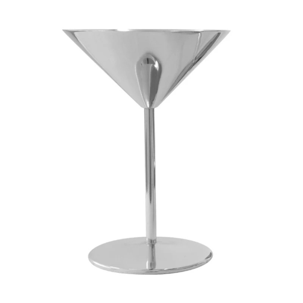 Stainless Steel Martini Glass