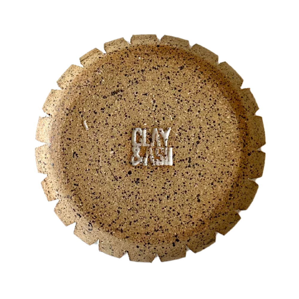 Striped Copita (Dark Speckled) - bottom stamped